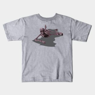 Crawling Skeleton Kids T-Shirt